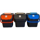 Set met 3 afvalbakken - Afvalscheidingsbak - afvalscheiding afvalbak - afval scheiden prullenbak - stickers - afvalzakken - 3 stuks - Malpie - sorteer afvalbak - sorteer bak
